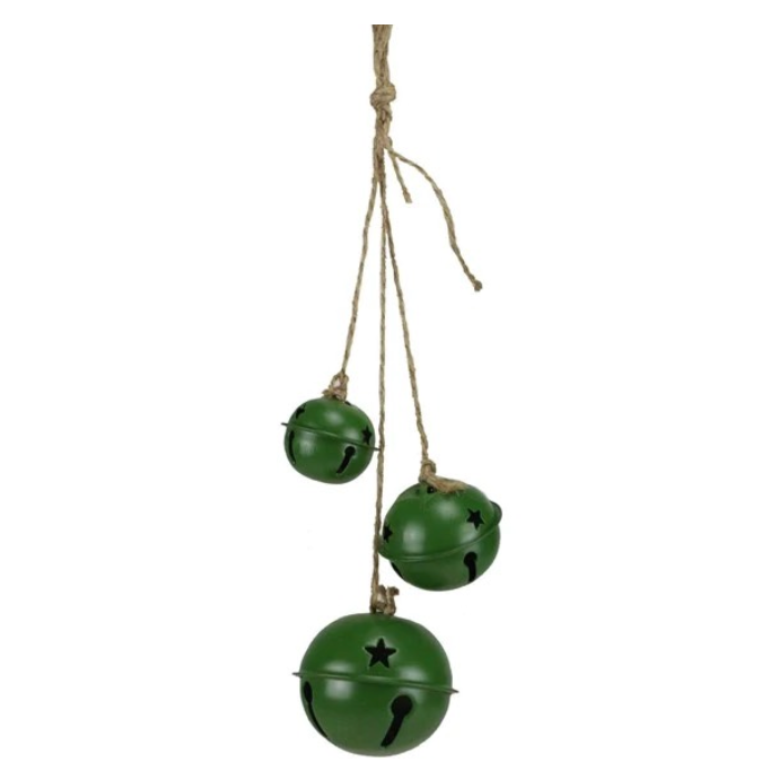 Large Jingle Bell with Greenery