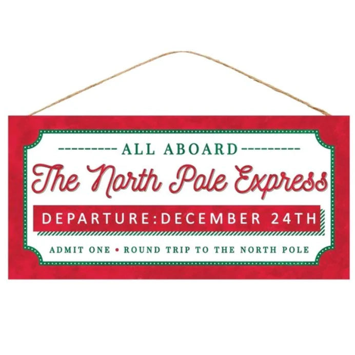 North Pole Express Wreath Kit