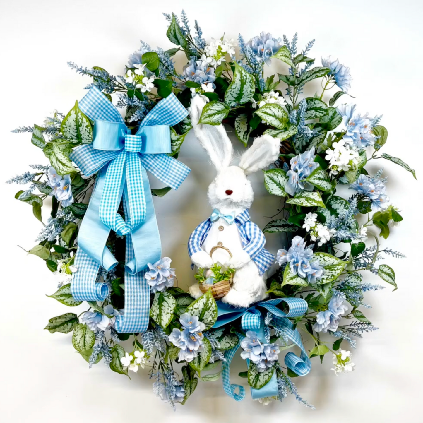 Blue Bunny Wreath Tutorial