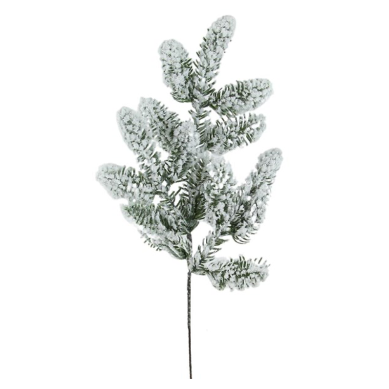 21"L Snow Noble Pine Spray
