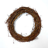 14" Grapevine Wreath (Mix & Match: Max 8 total grapevines per order)