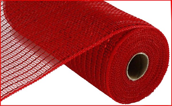 10"X10yd Matte Wide Foil Mesh (Matte Red)