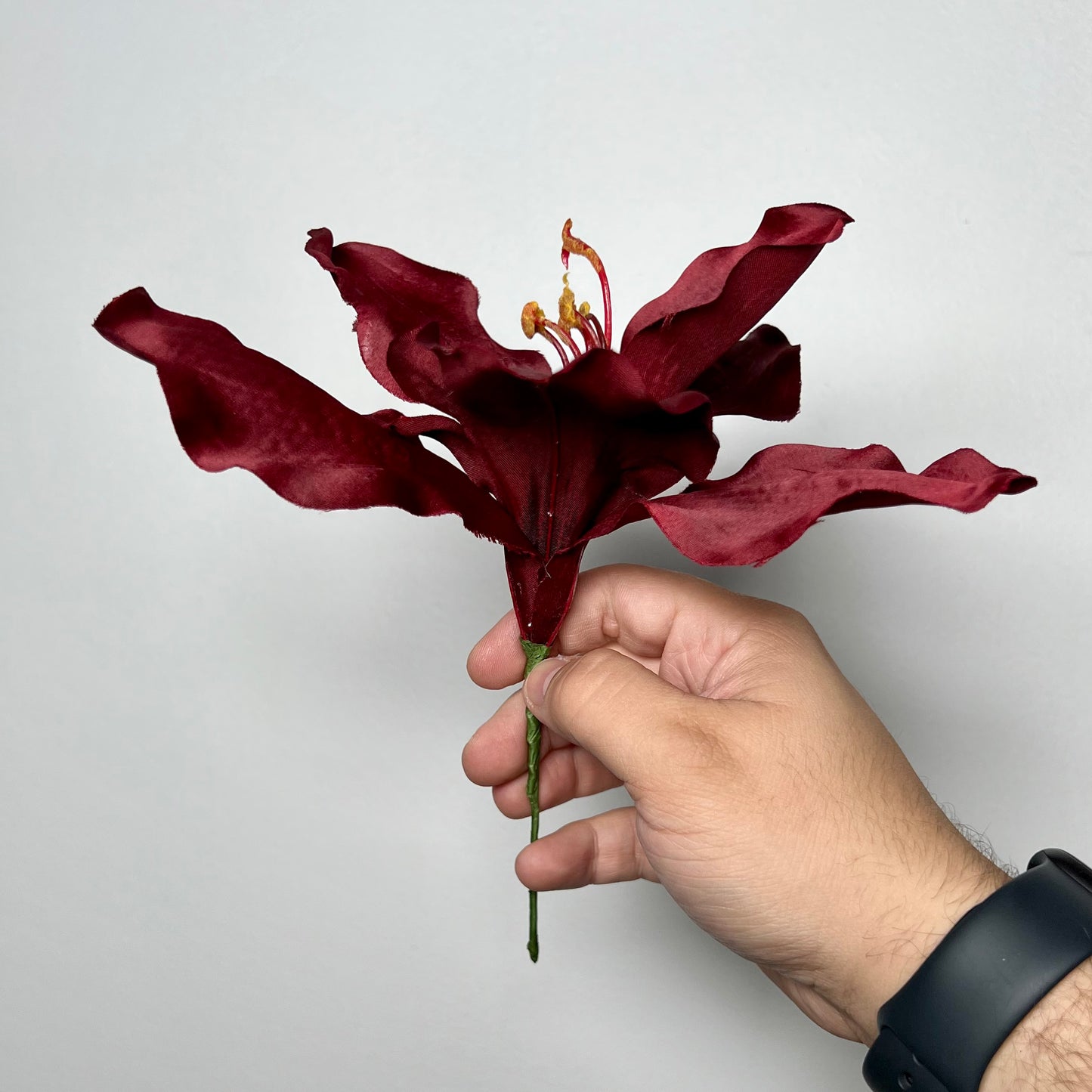 Amaryllis Flower Pick (2” wire)