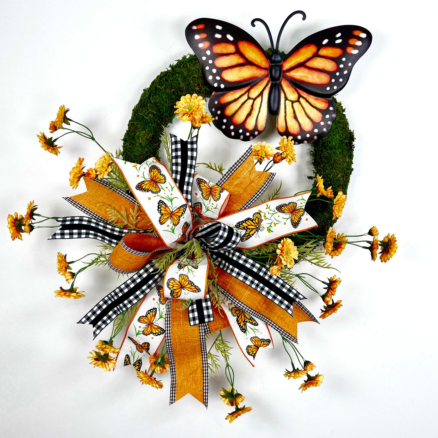 Monarch Daisy Wreath Kit