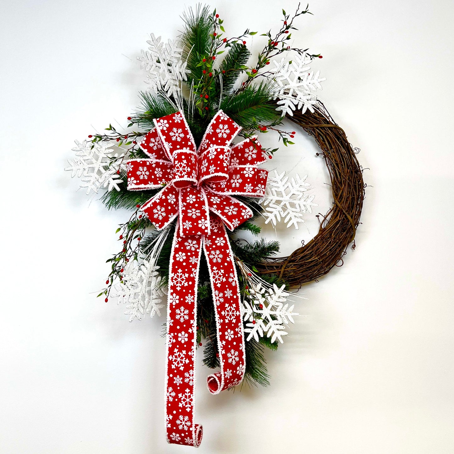Winter Snowflake Wreath Kit